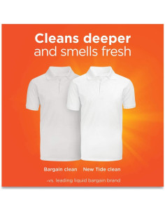 Detergente Líquido para Ropa Tide Aroma Original 3x10oz 2