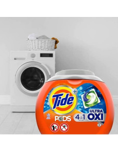 Detergente para Ropa Tide Pods Ultra Oxi 3 en 1 43 Unidades 2