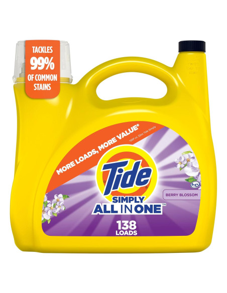 Detergente Líquido Tide Simply Aroma a Flor de Baya 5.38L