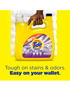 Detergente Líquido Tide Simply Aroma a Flor de Baya 5.38L 2