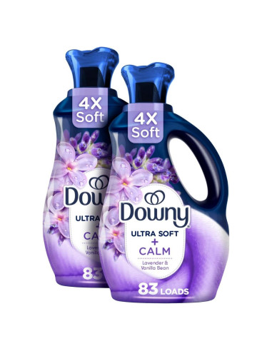 Suavizante de Tela Líquido Downy Ultra Suave 1650 ml Lavanda - Paquete de 2