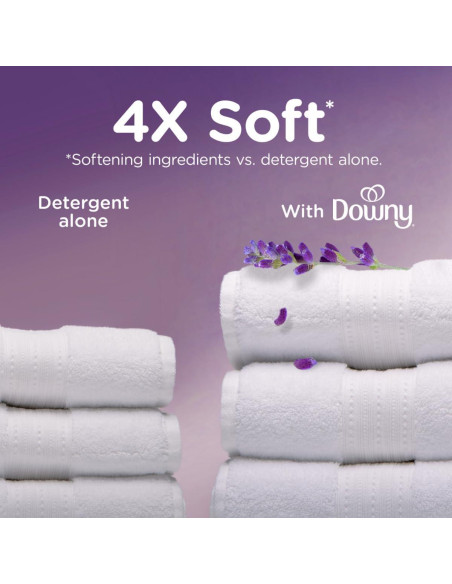 Suavizante de Tela Líquido Downy Ultra Suave 1650 ml Lavanda - Paquete de 2