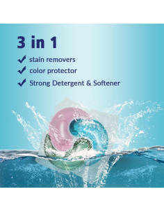 Cápsulas de Detergente para Ropa Ikeda 3 en 1 30 Cuentas 10g 2