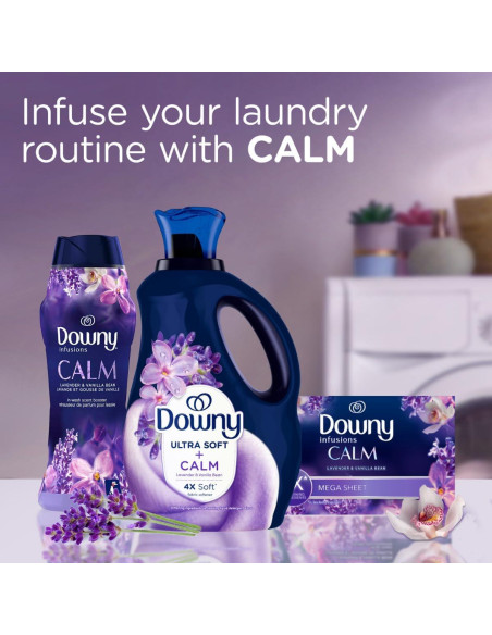 Suavizante de Tela Líquido Downy Ultra Suave 1650 ml Lavanda - Paquete de 2
