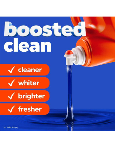 Detergente Líquido para Ropa Tide Original 2.96 L - 80 Lavados