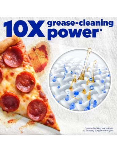 Detergente Líquido para Ropa Tide Original 2.96 L - 80 Lavados