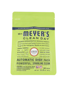 Lavavajillas Mrs. Meyer's Verbena de Limón 329.5g Pack 1