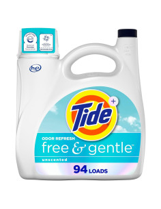 Detergente Líquido Tide Libre y Suave 3.9L Hipoalergénico