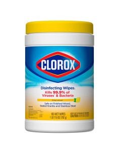 Toallitas Desinfectantes Clorox Limón Fresco Paquete 4