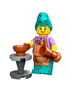 LEGO Minifigura Coleccionable Potter Serie 24 con Base