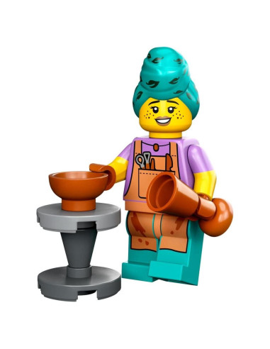 LEGO Minifigura Coleccionable Potter Serie 24 con Base