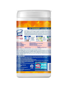 Toallitas Desinfectantes Lysol Multi-Superficie 80 Unidades 2