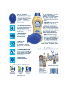 Kit de Limpieza Bar Keepers Friend - Limpiador Suave 770ml + 2 Esponjas DishFish 2