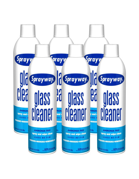 Limpiador de Vidrios Sprayway 539 ml - Paquete de 6