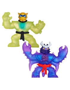 Heroes de Goo Jit Zu Goo Shifters Set 2 Piezas Pantano Oro vs Escorpión