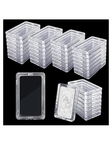 45 Cápsulas de Almacenamiento para Barras de Plata 1 oz HESHUYU