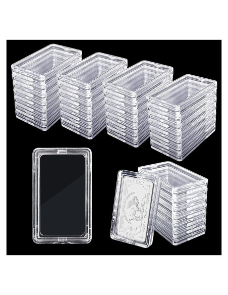 45 Cápsulas de Almacenamiento para Barras de Plata 1 oz HESHUYU