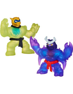 Heroes de Goo Jit Zu Goo Shifters Set 2 Piezas Pantano Oro vs Escorpión 2