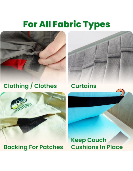 Cinta Adhesiva de Gancho y Bucle ECOHomes 1x4 cm - 16 Conjuntos