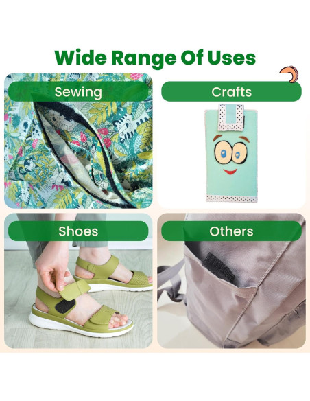 Cinta Adhesiva de Gancho y Bucle ECOHomes 1x4 cm - 16 Conjuntos