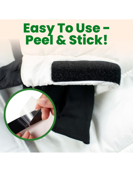 Cinta Adhesiva de Gancho y Bucle ECOHomes 1x4 cm - 16 Conjuntos