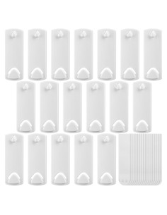 18 Ganchos Adhesivos para Cuadros Command - Sin Clavos, Blanco