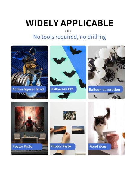 Masilla de Montaje Grande PHIXBEAR 252 Pcs Sin Residuo