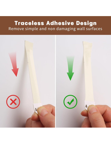 18 Ganchos Adhesivos para Cuadros Command - Sin Clavos, Blanco