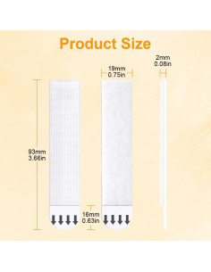 Tiras Adhesivas para Colgar Cuadros Huayoto 32 Pares 0.64 kg 2