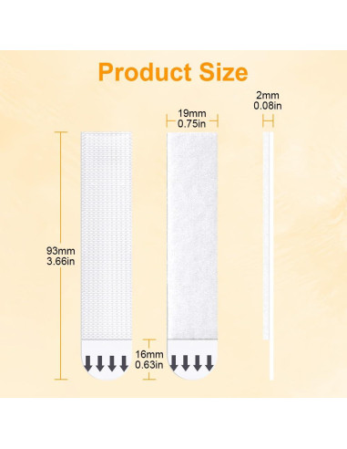 Tiras Adhesivas para Colgar Cuadros Huayoto 32 Pares 0.64 kg