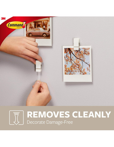 Ganchos de Primavera Command Cuarzo 8 Unidades Sin Daños