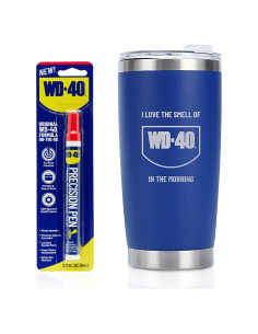 Paquete regalo bolígrafo precisión WD-40 y vaso acero 0.95L