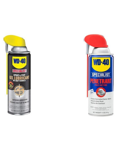Paquete WD-40 Especialista: Gel Lubricante 283.5g y Penetrante 311g