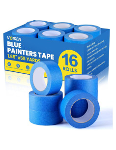 Cinta de Pintor VOISEN 16 Rollos 4.7 cm x 50.29 m Azul