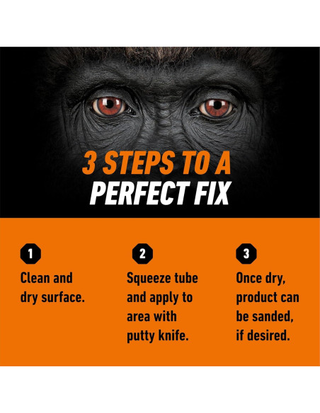 Relleno de Madera Gorilla 170g Natural Resistente al Agua