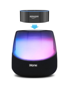 Altavoz Bluetooth iHome iAV5 Recargable para Amazon Echo Dot 2