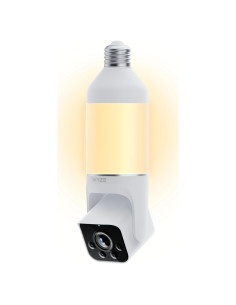 Cámara de Seguridad Bulb Cam Wyze 2K HD con Alarma y Luz LED
