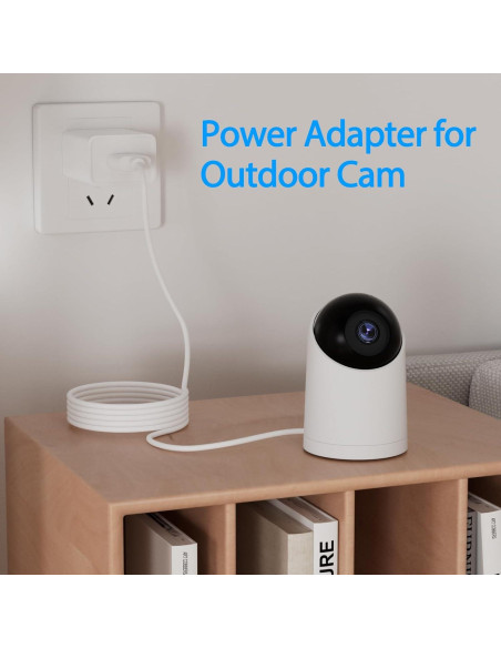 Paquete de 2 Cargadores USB 5V 2A para Cámaras de Seguridad Paquete de 2 Cargadores USB 5V 2A para Cámaras de Seguridad