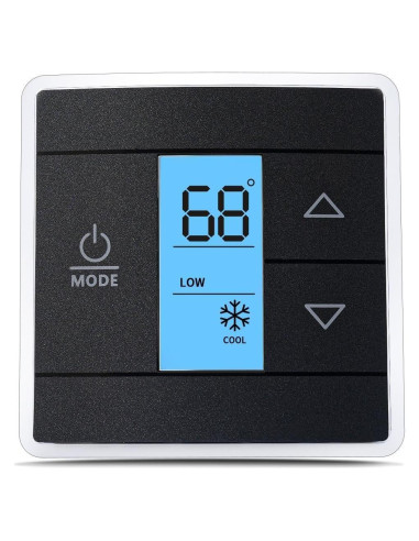 Termostato de Pared Exuberante para RV - Control Frío/Calor