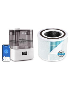 Humidificador LEVOIT 6L para Dormitorio Automático Gris