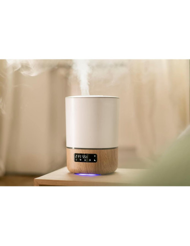 Humidificador Inteligente Safety 1st 3.8L con App y Luz Nocturna