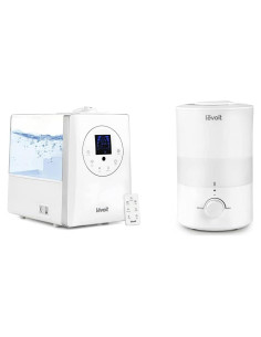 Humidificador ultrasónico LEVOIT 6L y 3L con difusor de aceites