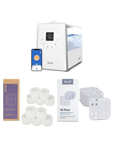 Humidificador Inteligente LEVOIT LV600S 6L Vapor Frío y Caliente