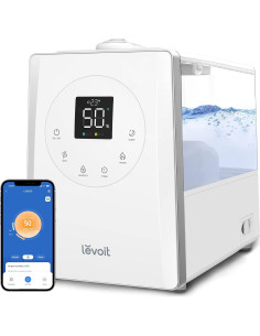Humidificador Inteligente LEVOIT LV600S 6L Vapor Frío y Caliente 2