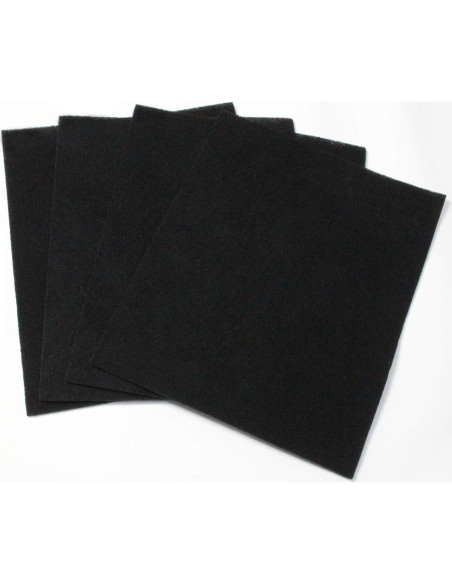 Paquete de 4 Filtros de Carbono ACOMPATIBLE para Purificadores Honeywell HPA300