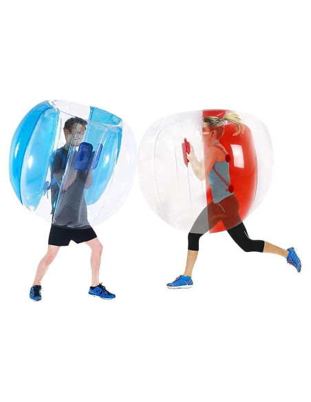 Bolas Inflables Sumo 122 cm SUNSHINE-MALL 2 Pcs Rojo/Azul