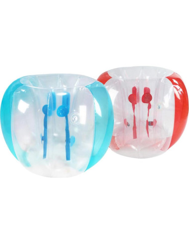 Bolas Inflables Sumo 122 cm SUNSHINE-MALL 2 Pcs Rojo/Azul