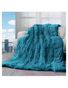 Manta con peso Cottonblue 6.8kg 121x183 cm Sherpa Verde