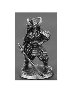 Muñeca Samurai de Aleación CAULYS - Miniatura DIY 17x35mm