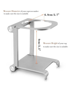 Soporte de Goteo de Café Plegable Aluminio Gadgets Viaje 2